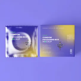 Condom Sachet and Box 08